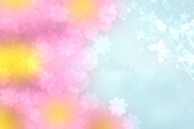 Struttura blu rosa pastello delicata leggera del fondo del bokeh di estate viva della molla vaga estratto con la ciliegia molle l fotografia stock Struttura blu rosa pastello delicata leggera del fondo del bokeh di estate viva della molla vaga estratto con la ciliegia molle l fotografia stock