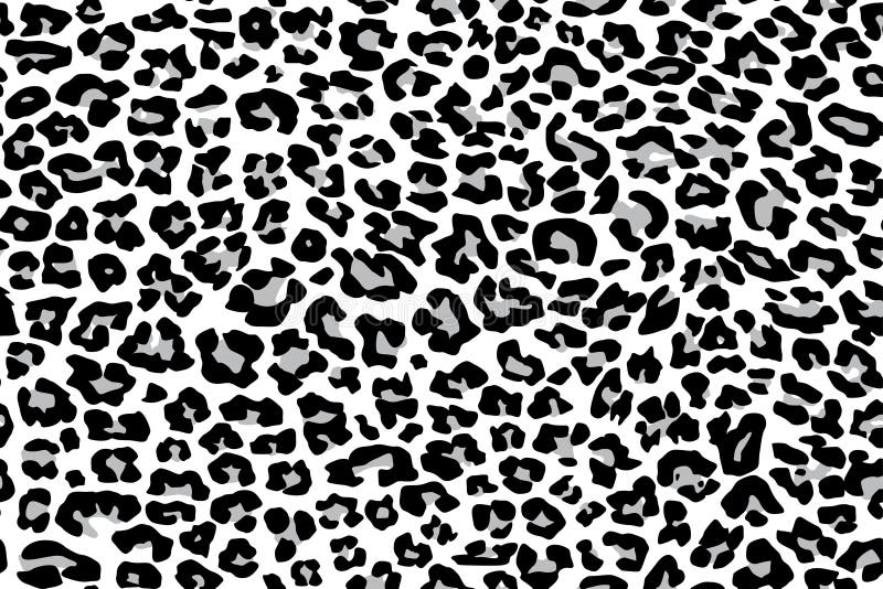 Struttura che ripete bianco senza cuciture del giaguaro del leopardo delle nevi del modello