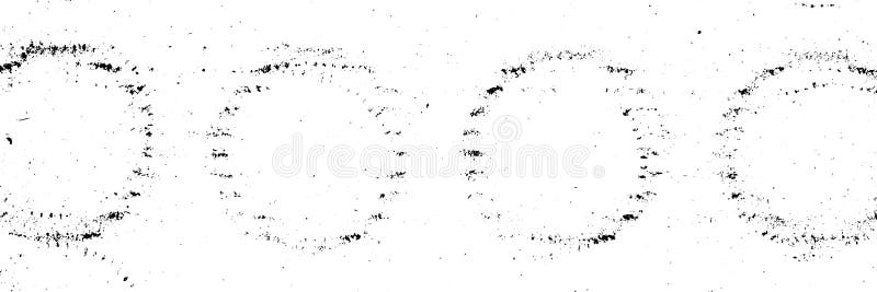 Struttura circolare granulare illustrazione vettoriale Struttura circolare granulare illustrazione vettoriale