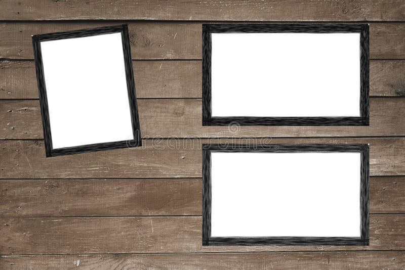 Struttura d'annata della foto su fondo di legno royalty illustrazione gratis Struttura d'annata della foto su fondo di legno royalty illustrazione gratis