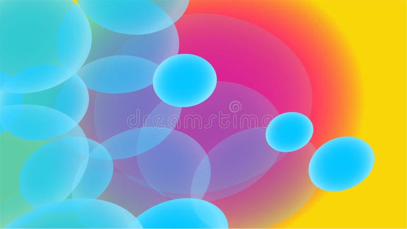 Struttura dalle forme differenti rotonde magiche uniche alla moda volumetriche astratte blu trasparenti dei Bu cosmici della bell illustrazione di stock Struttura dalle forme differenti rotonde magiche uniche alla moda volumetriche astratte blu trasparenti dei Bu cosmici della bell illustrazione di stock