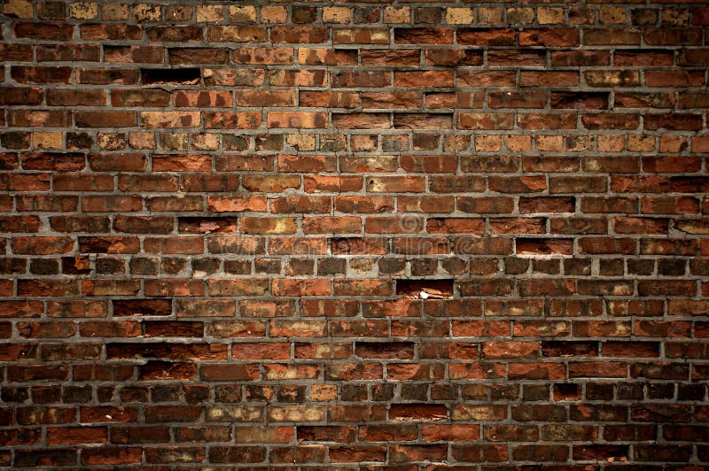 Struttura del muro di mattoni fotografie stock libere da diritti