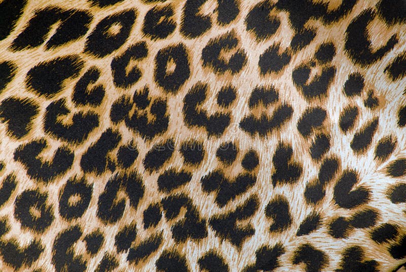 Struttura del tessuto della stampa del leopardo