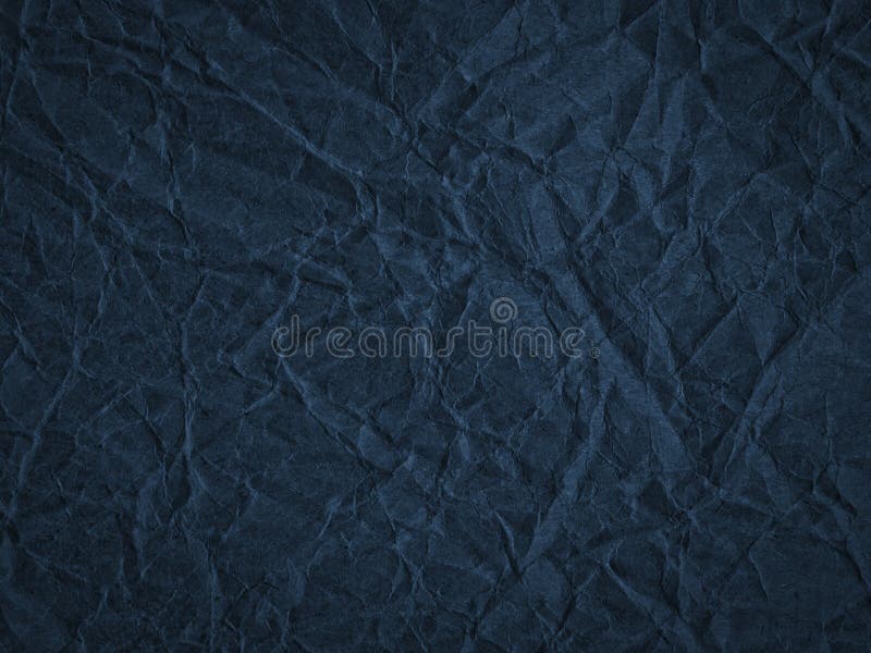 Struttura della carta sgualcita blu scuro del mestiere immagine stock Struttura della carta sgualcita blu scuro del mestiere immagine stock
