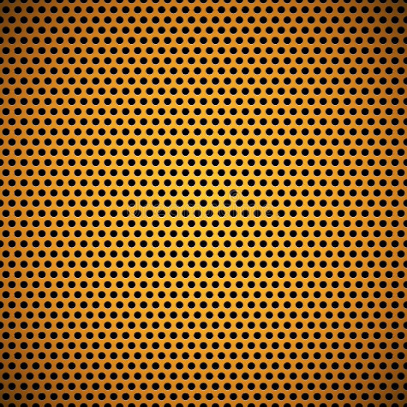 Orange technology background with seamless circle perforated plastic (carbon) speaker grill texture for user interfaces (UI), applications (apps) and business presentations. Vector Pattern. Orange technology background with seamless circle perforated plastic (carbon) speaker grill texture for user interfaces (UI), applications (apps) and business presentations. Vector Pattern