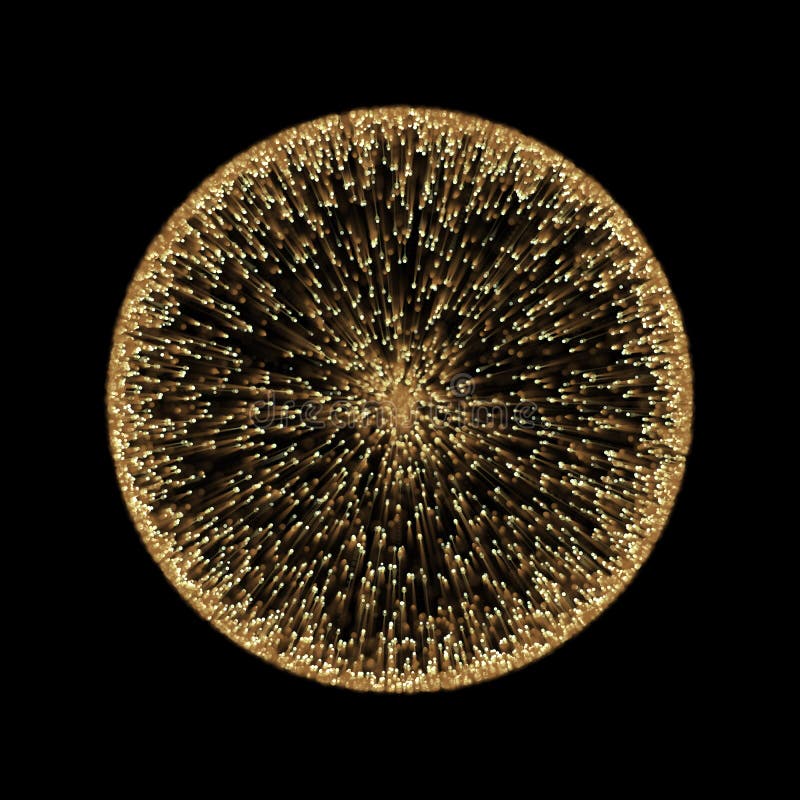 Struttura della luce della sfera dell'oro del fondo al neon astratto di effetto del cerchio per progettazione premio fotografia stock libera da diritti Struttura della luce della sfera dell'oro del fondo al neon astratto di effetto del cerchio per progettazione premio fotografia stock libera da diritti