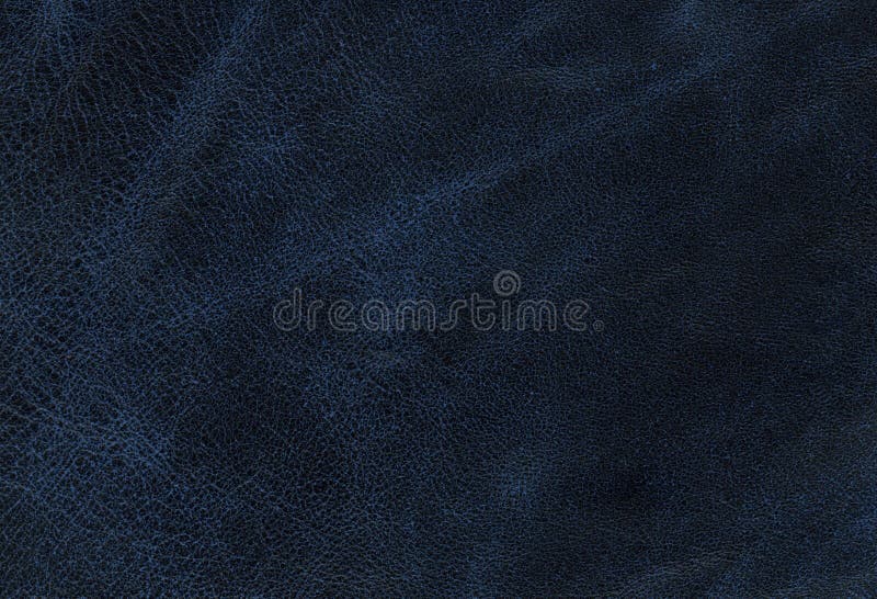 Struttura di cuoio blu fotografia stock Struttura di cuoio blu fotografia stock