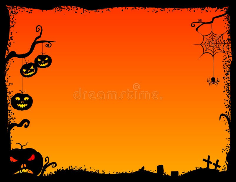 Struttura di Halloween illustrazione vettoriale Struttura di Halloween illustrazione vettoriale