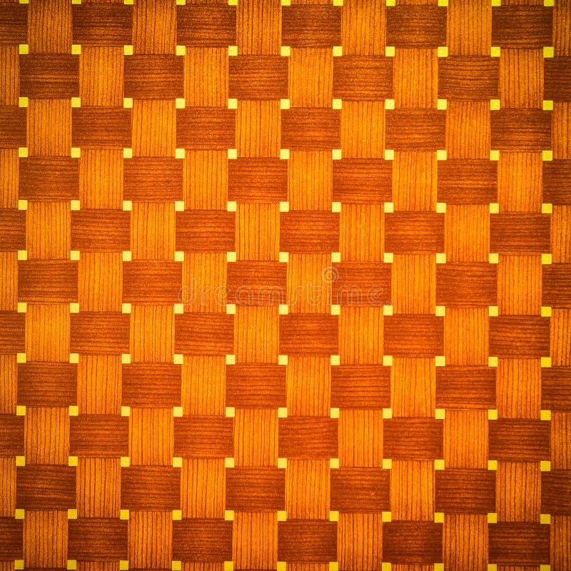 Struttura di legno del rattan di Brown fotografia stock