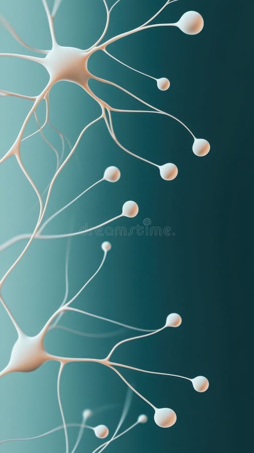 Struttura di reti interconnesse sulla superficie di attacco scura. Connessioni neurali e trasferimento di informazioni. Visualizza fotografie stock