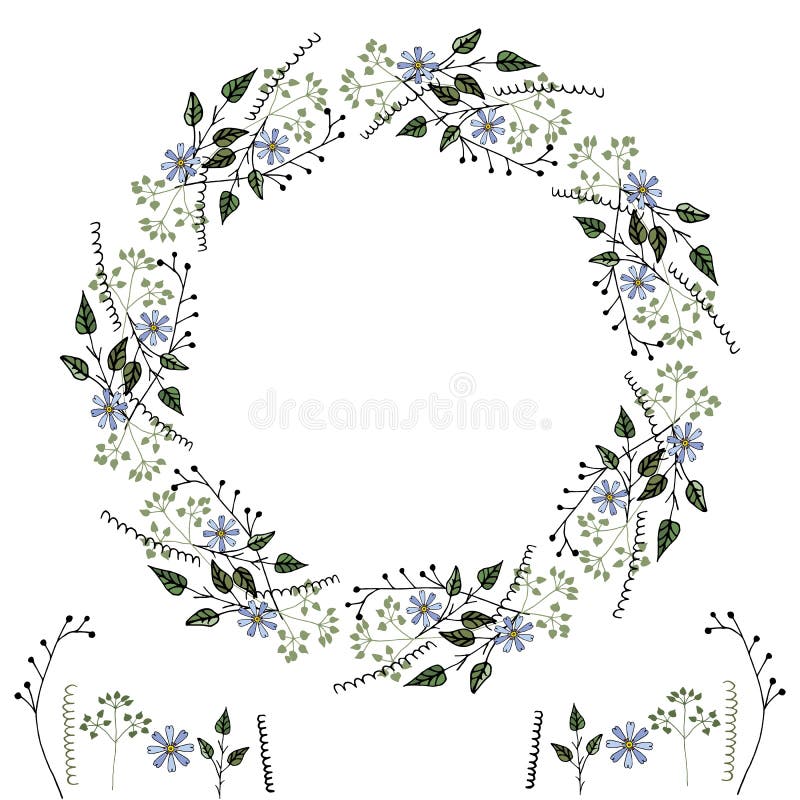 Struttura di vektor del fiore degli elementi botanici delicati semplici, fiori e forme geometriche, per creare le progettazioni i royalty illustrazione gratis Struttura di vektor del fiore degli elementi botanici delicati semplici, fiori e forme geometriche, per creare le progettazioni i royalty illustrazione gratis
