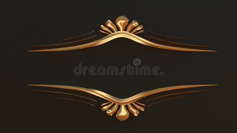 Struttura elegante dell'oro per il vostro testo Lo stile classico 3D rende illustrazione vettoriale Struttura elegante dell'oro per il vostro testo Lo stile classico 3D rende illustrazione vettoriale
