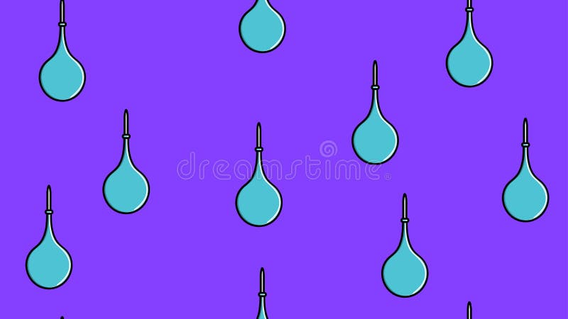 Struttura senza cuciture del modello delle pere blu di gomma mediche di ripetizione senza fine del clistere per la pulizia degli royalty illustrazione gratis Struttura senza cuciture del modello delle pere blu di gomma mediche di ripetizione senza fine del clistere per la pulizia degli royalty illustrazione gratis