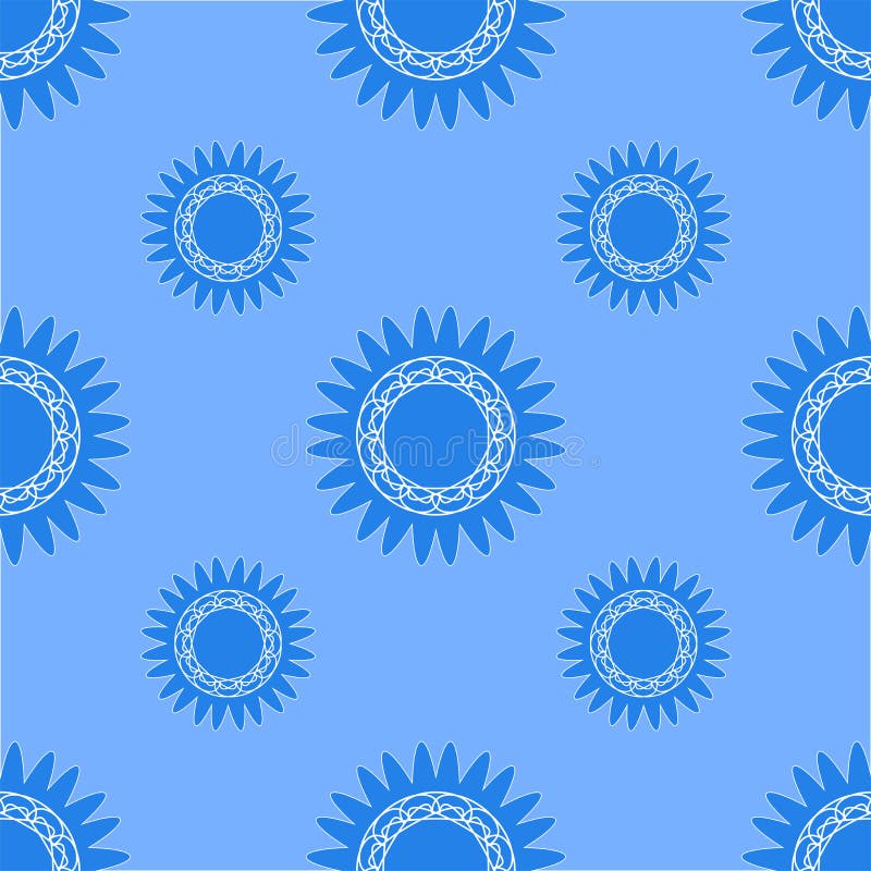 Struttura senza cuciture delle forme geometriche nei toni blu royalty illustrazione gratis Struttura senza cuciture delle forme geometriche nei toni blu royalty illustrazione gratis