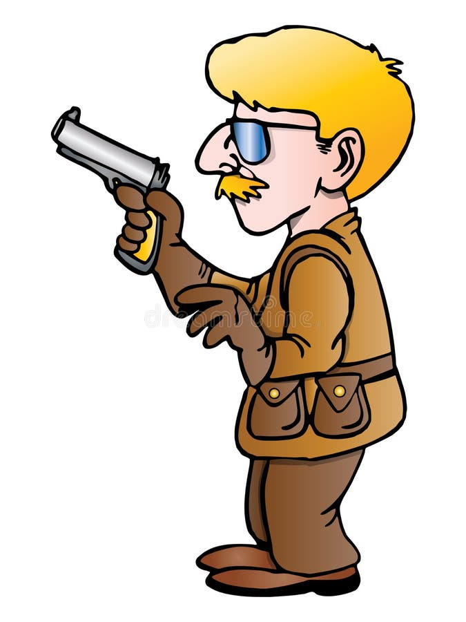 Strzelec royalty ilustracja