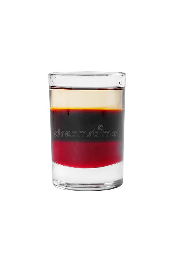 Strzelający koktajlu odosobniony biel obraz royalty free Strzelający koktajlu odosobniony biel obraz royalty free