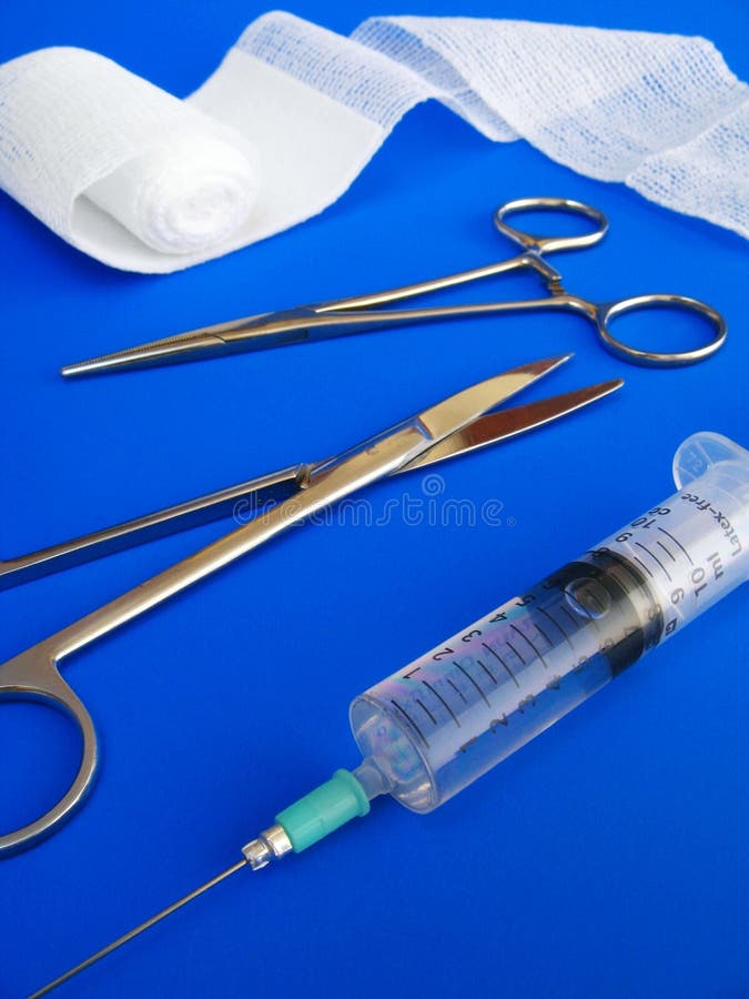 Strzykawek chirurgicznie narzędzia