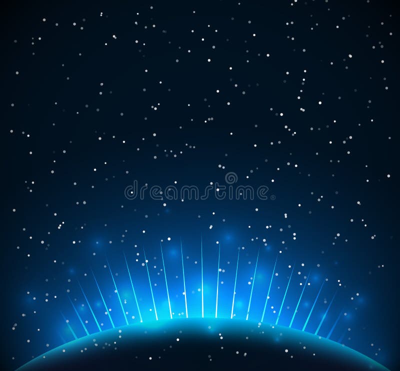 Strălucire de fundal abstract stock illustration