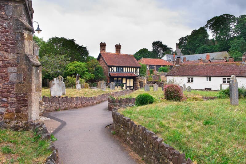 Sts George stuga, Dunster, Somerset, England arkivfoto Sts George stuga, Dunster, Somerset, England arkivfoto