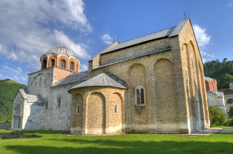 Na kláštor Studenica je srbský Pravoslávny kláštor.