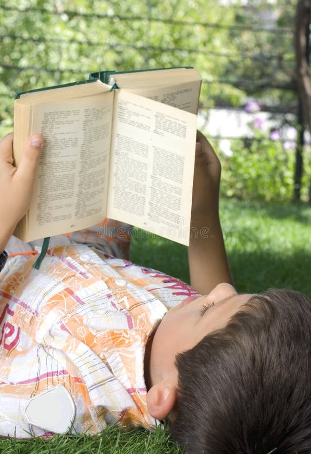 Student with the book