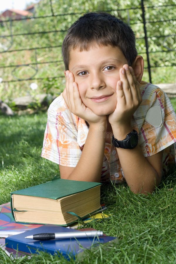 Student with the books