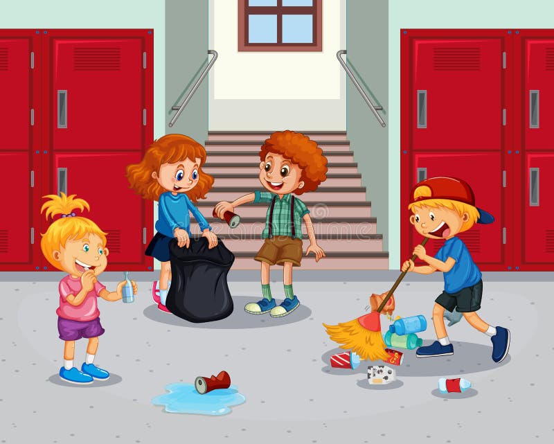 Neat And Clean School Clipart