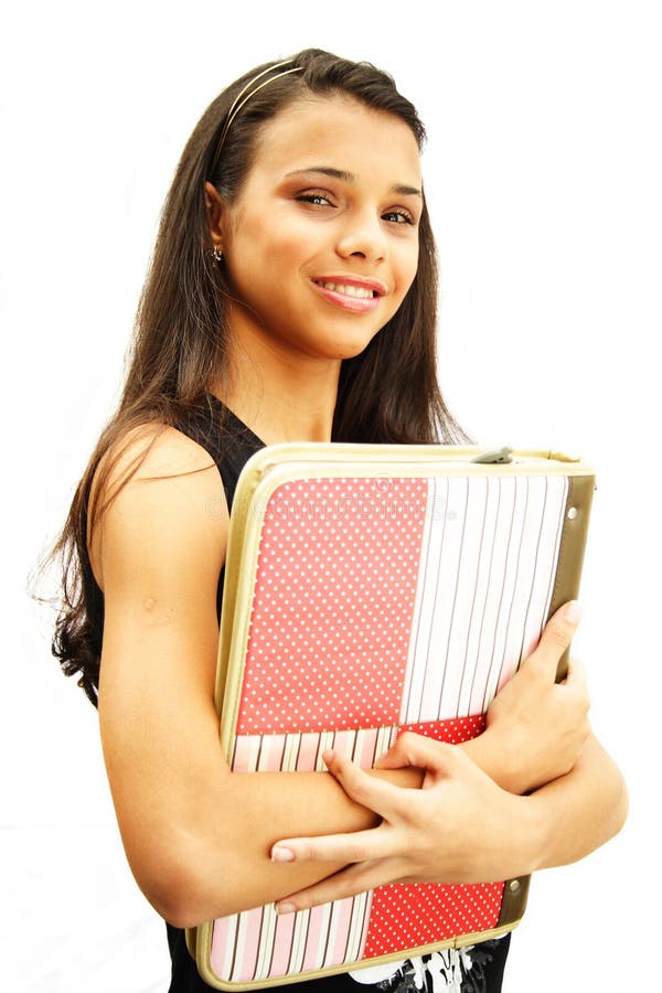 Download Student teenage girl stock image. Image of smile, material - 8951865