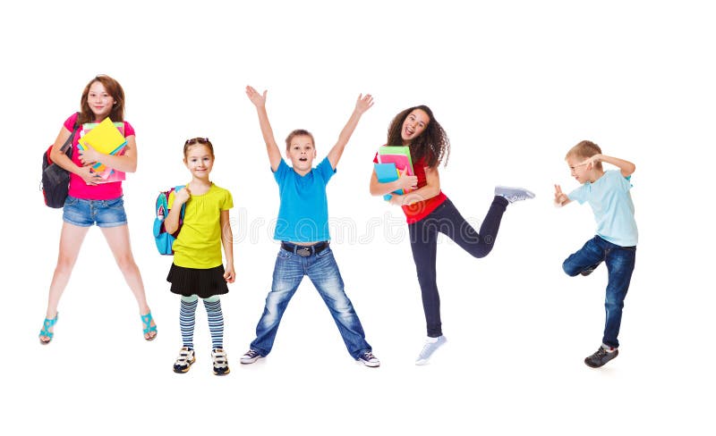 Studenti emozionanti immagini stock Studenti emozionanti immagini stock