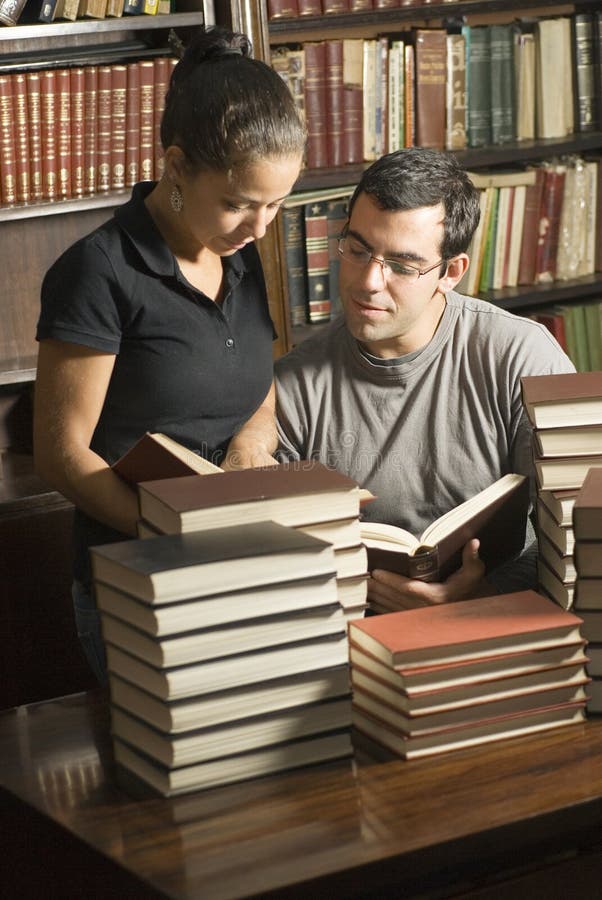 Students with Books - Vertical