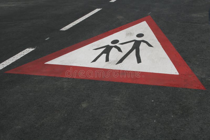 Students crossing sign royalty free stock photos Students crossing sign royalty free stock photos