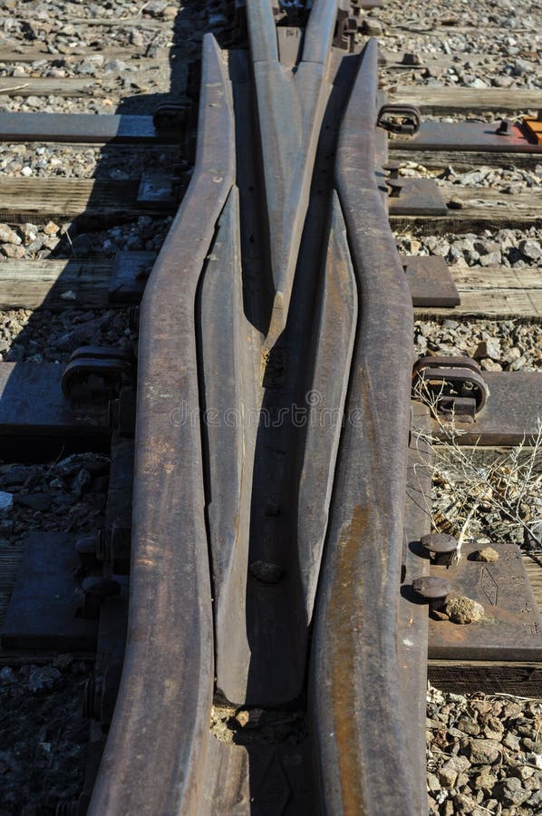 One of a series of train track railroad studies. One of a series of train track railroad studies