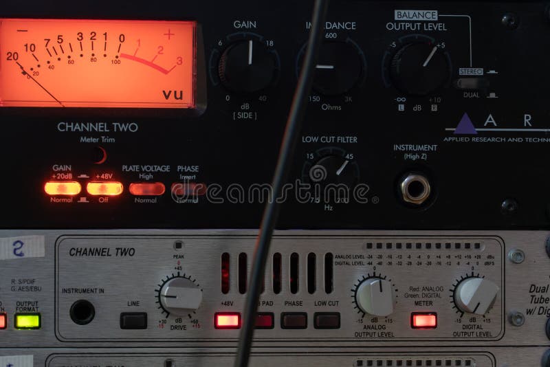 Sliders and Knobs on a Music Control Board Stock Image Image of equalizer, button 34127933