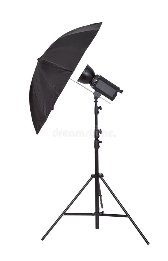 Studio lighting stock image