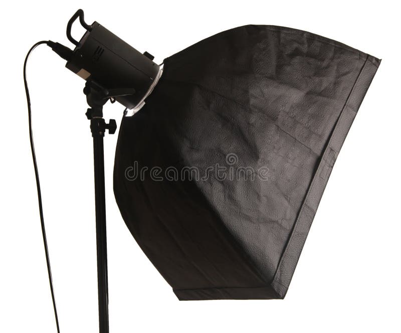 Studio lighting stock photo