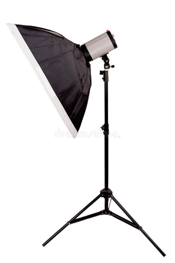 Studio Lighting with Softbox on the White Background Stock Photo - Image of  soft, beauty: 29308214