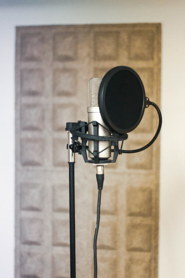 Studio Microphone with Antinoise Stock Photo Image of microphone
