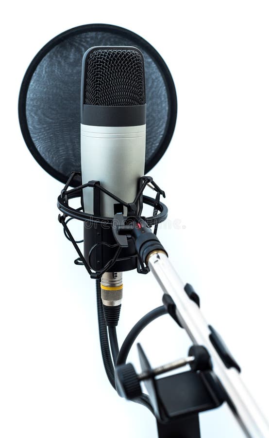 Studio microphone 1 royalty free stock image Studio microphone 1 royalty free stock image