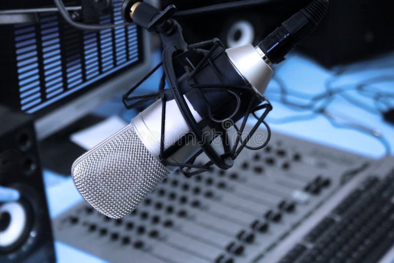 In studio radiofonico In studio radiofonico