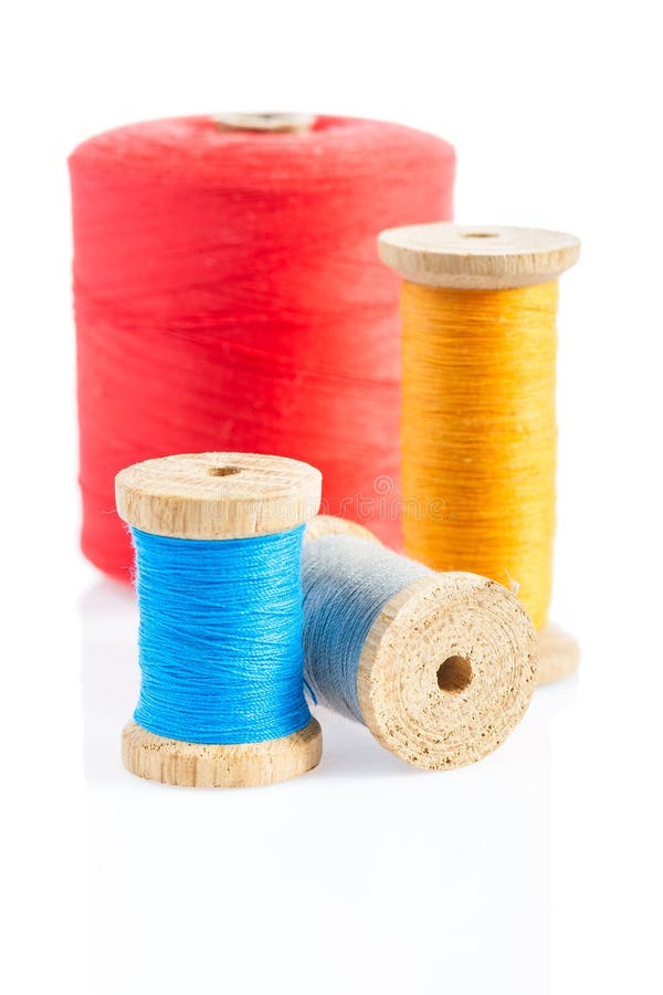 Sewing bobbins stock photo. Image of sewing, craft, objectsequipment