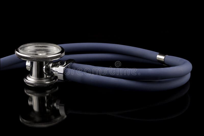 Premium Photo | Medicine still life. stethoscope with bottle of pills on  black background. top view.