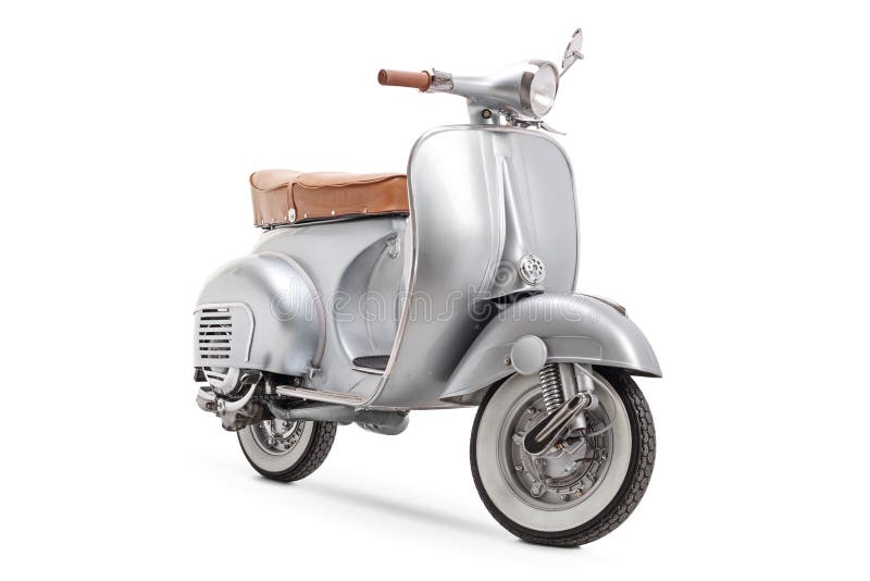 Download Studio Shot Of A Vintage 1961 VBB 150 Vespa Scooter Stock ...