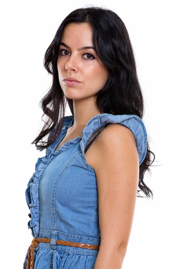 Studio Shot Of Young Beautiful Spanish Woman Stock Photo Image Of studio-shot-of-young-beautiful-spanish-woman-stock-photo-image-of