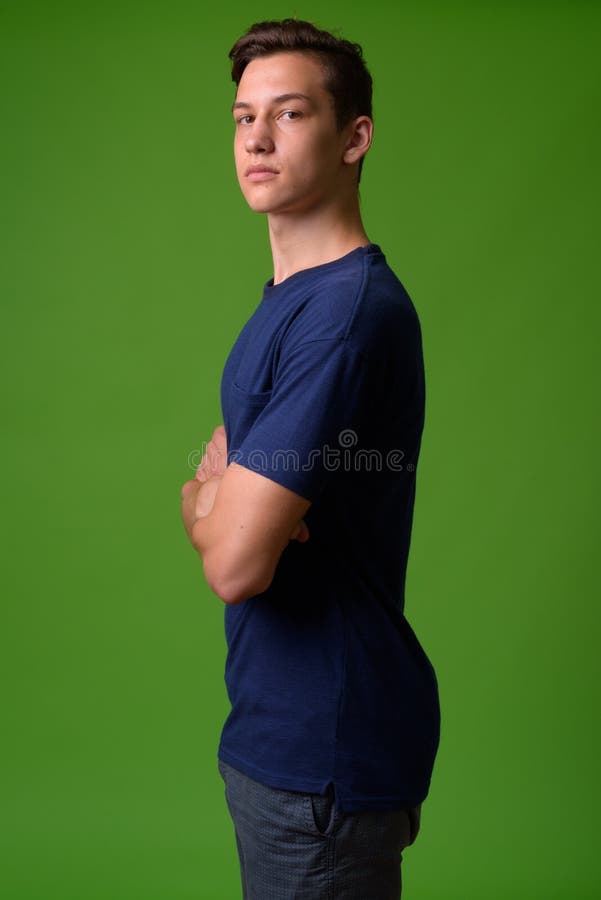Young handsome teenage boy stock image. Image of person - 122581775