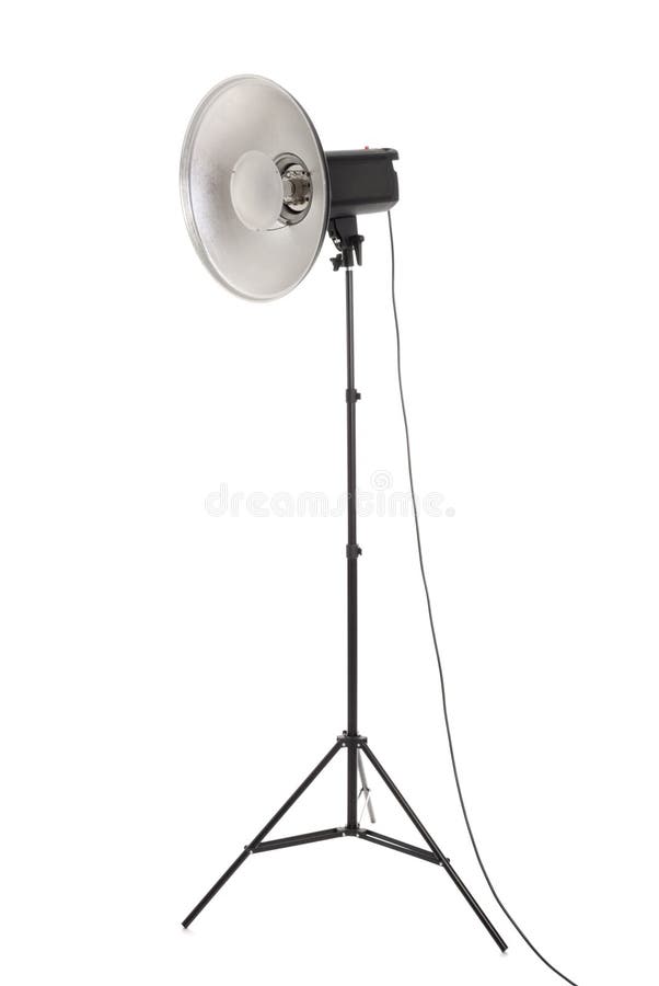 Studio strobe stock photo