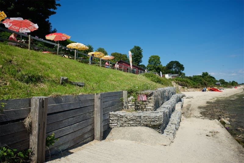 Studland Beach National Trust UK Editorial Photography Image of
