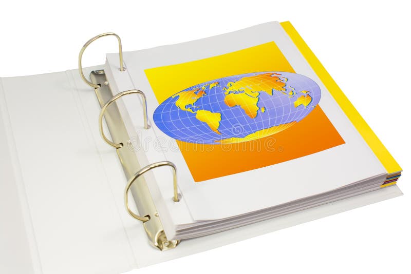 study för illustrat för limbindningaffärsjord arkivbild study för illustrat för limbindningaffärsjord arkivbild