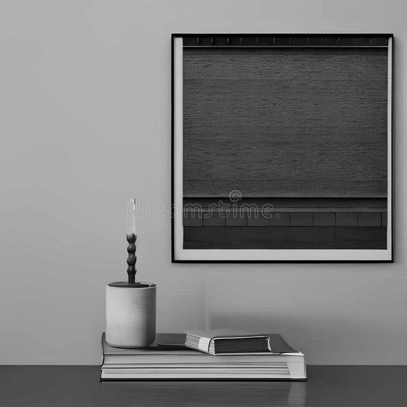 A Study in Monochrome Aesthetics, with Shades of Gray, Subtle Gradients, and Contrasting