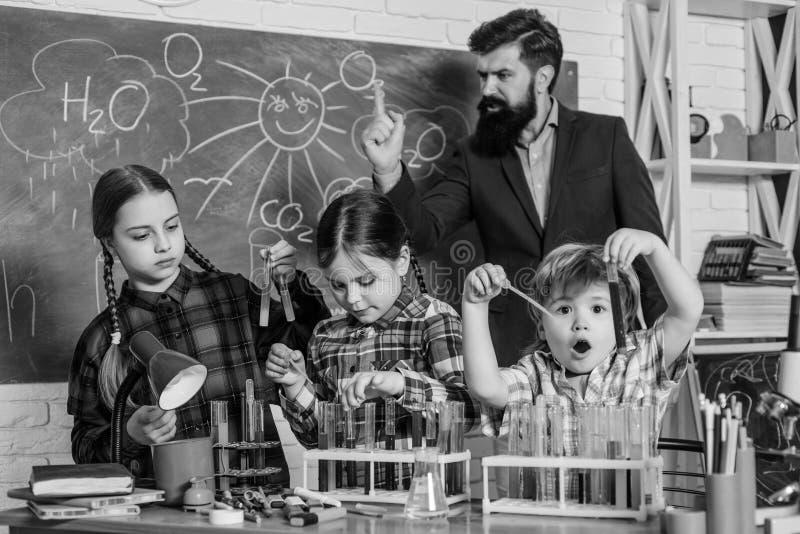 Studying atmosphere. Laboratory Research - Scientific project For Chemical test. Science and education. chemistry lab royalty free stock photos Studying atmosphere. Laboratory Research - Scientific project For Chemical test. Science and education. chemistry lab royalty free stock photos