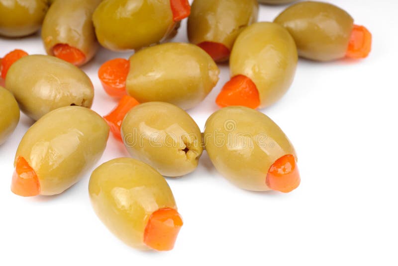 Stuffed green olives stock photo. Image of seasoned, delicious 42076990